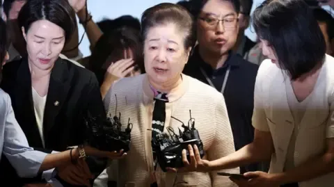 Controversial Church Head Rejects Gift-giving Accusations Involving Ex-South Korea First Lady